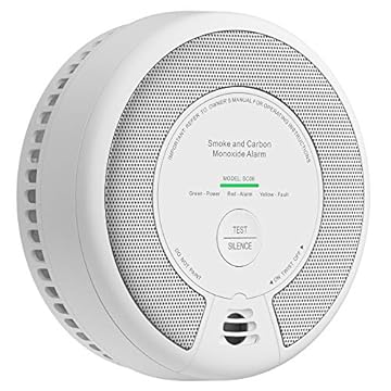dual sensor smoke alarm with carbon monoxide