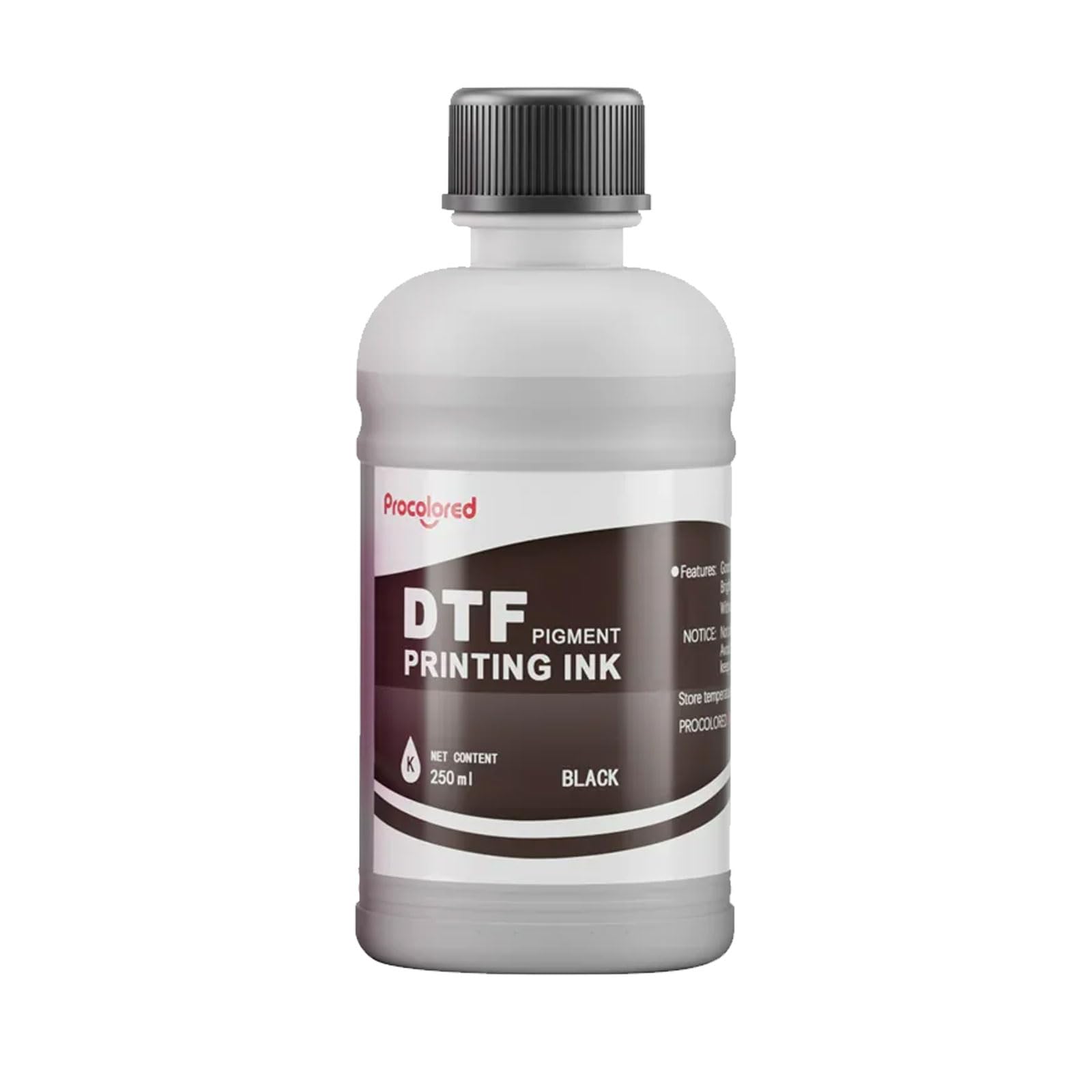 Procolored DTF CMYKW Nachfülltinte für DTF-Drucker, 250 m x 5