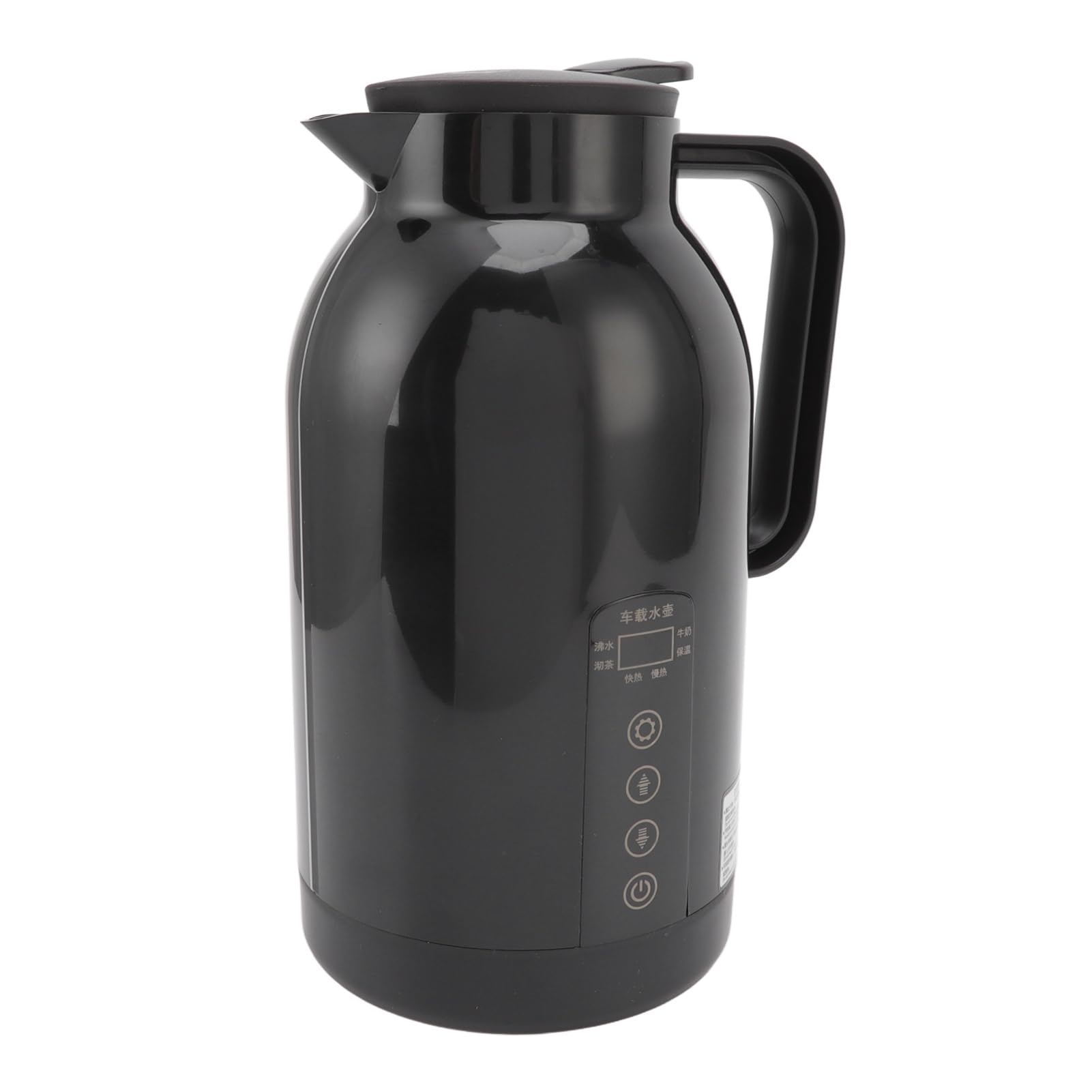 Taza Calentadora para Coche, 1300ml Hervidor de Agua Eléctrico | Stainless Steel Electric Car Kettle, 12V-24V Cigarette Lighter Plug, for Travel and Baby