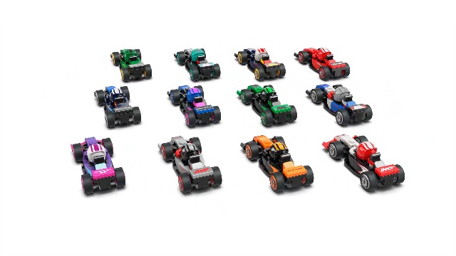 Amazon.com: LEGO F1 Collectible Race Cars, 6 Pack - Building