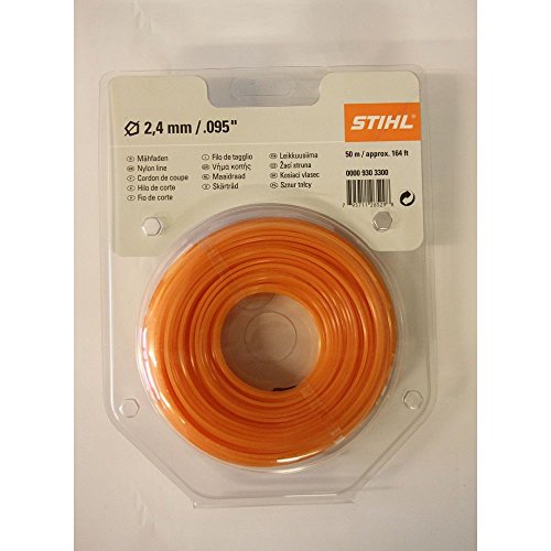 Preisvergleich Produktbild Stihl fünfeckig 48m Mähfäden, Orange