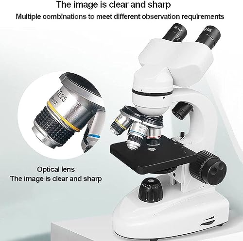 High-Power LED Binokular Compound Labor Mikroskop mit Zubehör für den pädagogischen und professionellen Einsatz