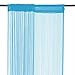 Produktbild Smartfox Fadenvorhang, 100 x 250 cm in Hellblau, Fadengardine Fadenstore Vorhang Schal Faden