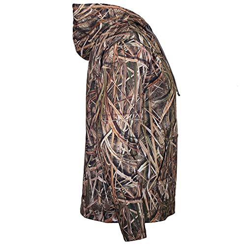 Gamehide High Performance Camo Waterfowl Moisture Wicking Fleece Hoodie3