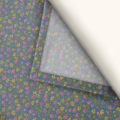 Image of Weave & Decor Soft Comfortable 144 TC 90x90 inches Printed Cotton Double Bed Bedsheet with Two Pillow Covers
