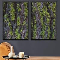 2 Piece Framed Canvas Wall Art Greenlands Canvas Prints Home Artwork Decoration for Living Room,Bedroom - 16