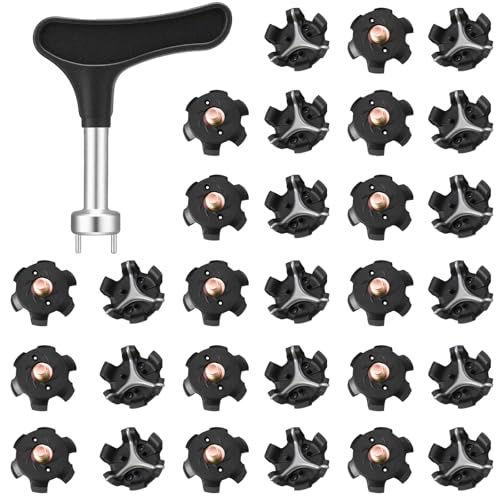 Crampons de rechange pour golf Soulchen 5mm | Idéal pour arpenter les parcours humides