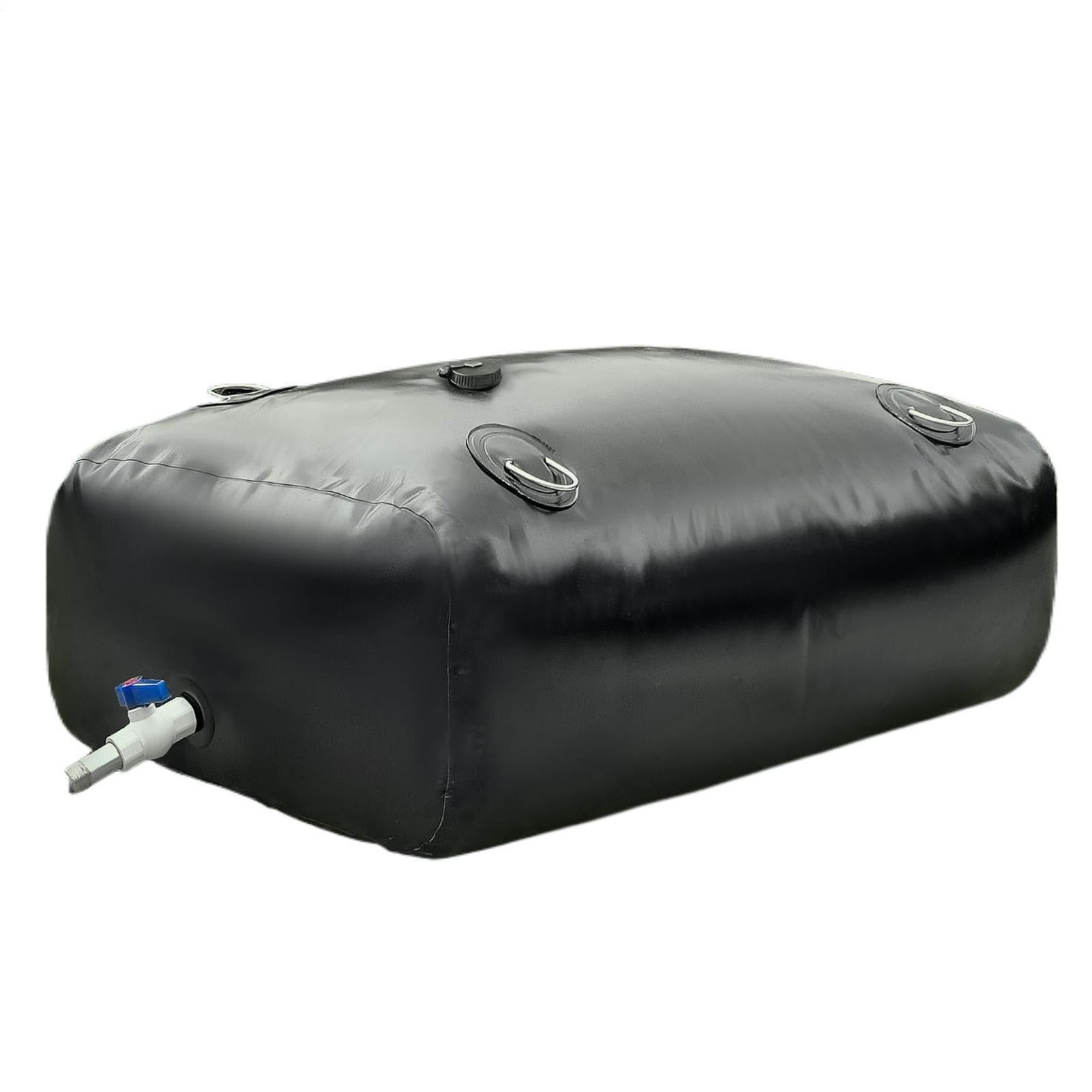 Wasserbehälter - Faltbare Wasserblase Reservoir | Flexible Wassertank | Tragbarer Kanister Aus PVC-Netzstoff Mit Auslasshahn Für Camping Ideal Zur Gartenbewässerung Und Notfallversorgung.