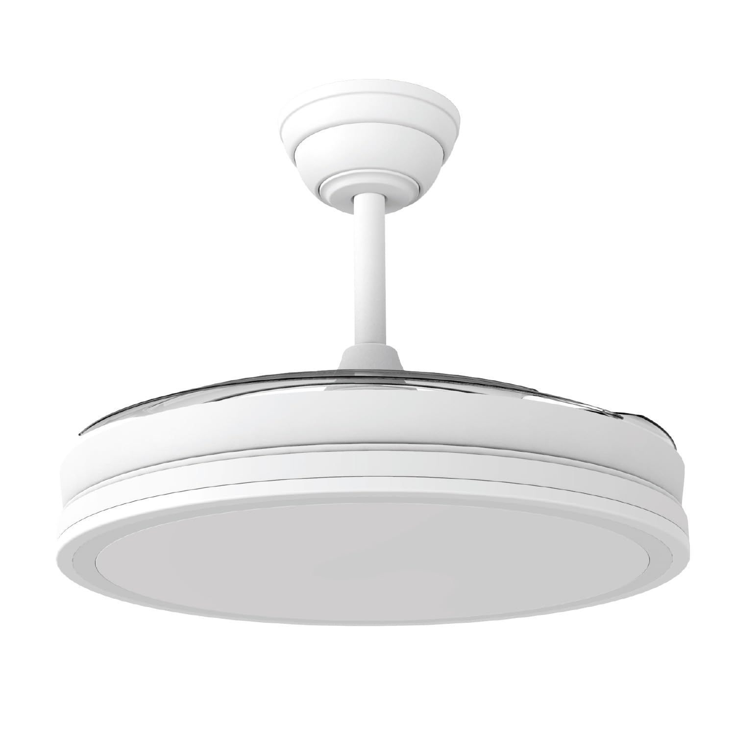 Greenice Martina Ventilador de Techo Ø 106cm | Motor DC 29.5W | 3 Aspas PC | Luz LED 48W 5040lm | CCT 3500-6500K | 6 Velocidades | Función Invierno-Verano | Mando