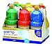 Giotto 530900 - Assortimento 6 Flaconi da 1 Litro Tempera Pronta Schoolpaint - Lavabile