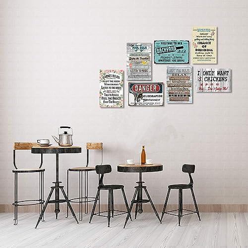 Metal Signs Work Heels Pinup Girl Sexy Hot Rod Car Vintage Tin Sign Wall Retro Art Funny Decorations for Home Man Cave Bedroom Bar Bathroom Decor 8x12 Inch - Image 4