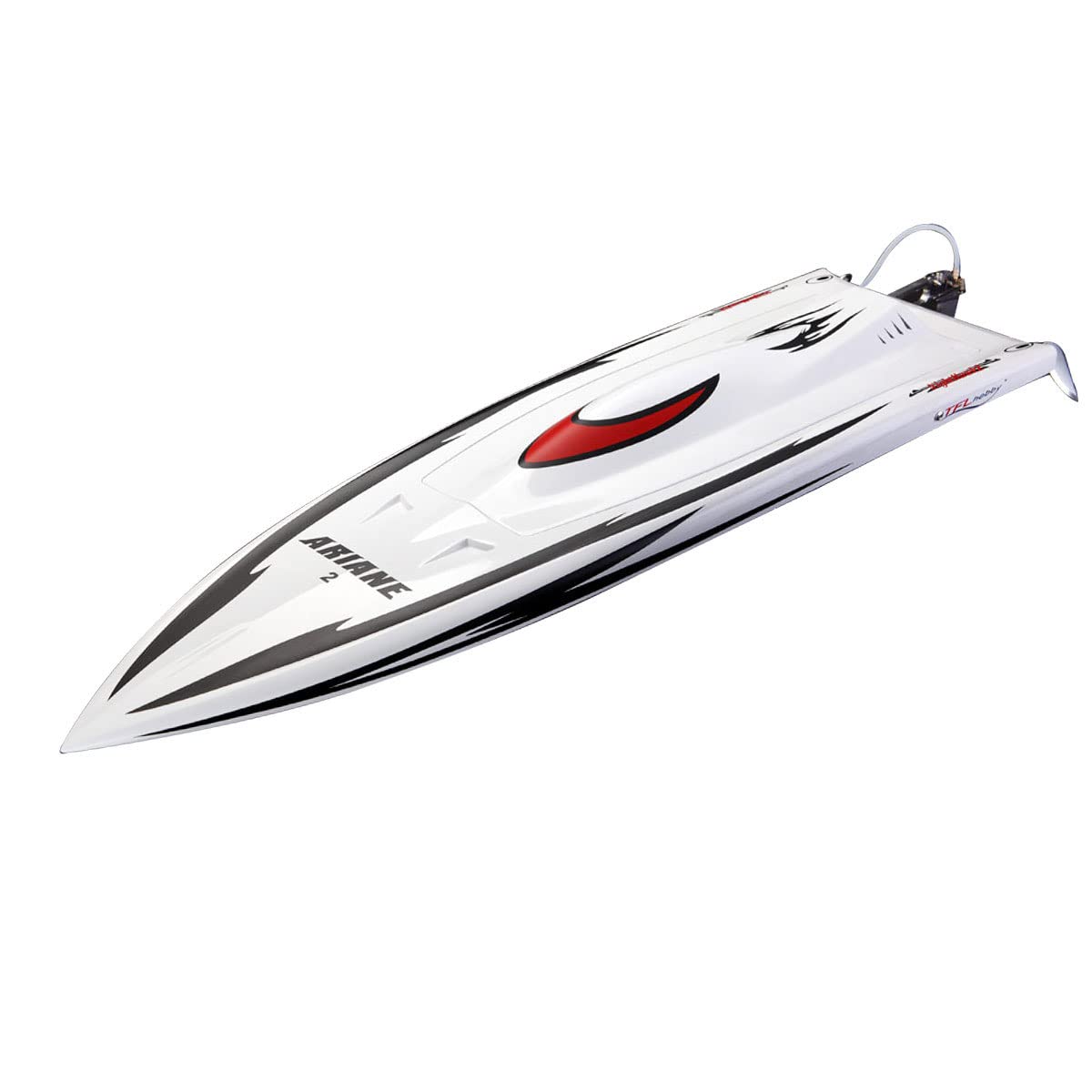 Amazon.com: TFL 1124 ARTR 36'' Electric RC Arian Boat Single 4082