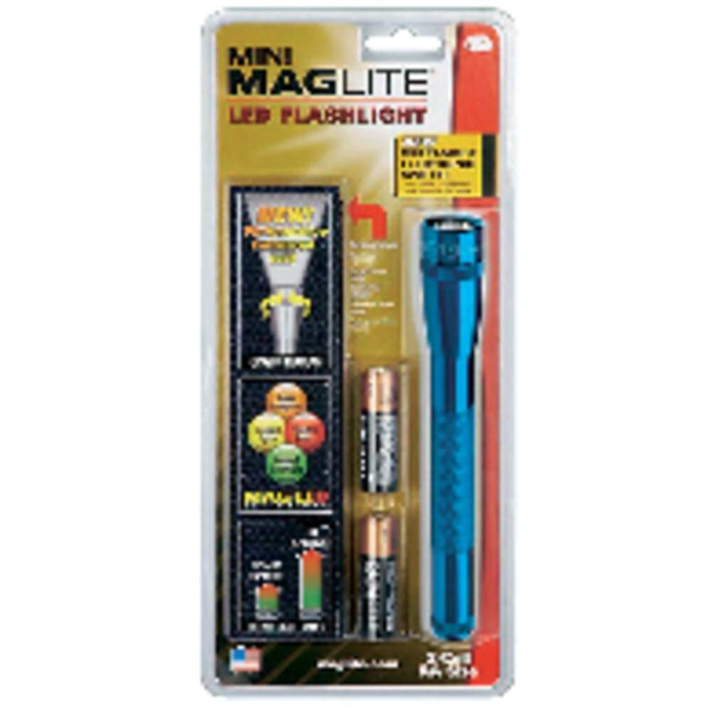 MAG-LITE(マグライト) ミニマグLED AA シルバー 単3電池 2本 SP2210H [並行輸入品] Amazon | MAG-LITE(マグライト) ミニマグLED AA ブルー 単3電池