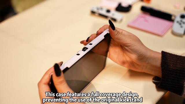 Amazon.com: GeekShare Protective Case for Switch OLED Model,Anti