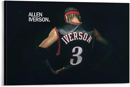Amazon バスケットボール選手 アレンアイバーソン ポスター 絵画 ポスター 印刷 ウォールアート リビング ダイニングルーム ベッドルーム 壁飾り 壁の絵12x18inch 30x45cm ウォールステッカー オンライン通販 Amazon バスケットボール選手 アレンアイバーソン ポスター 絵画 ポスター 印刷 ウォールアート リビング ダイニングルーム ベッドルーム 壁飾り 壁の絵12x18inch 30x45cm ウォールステッカー オンライン通販