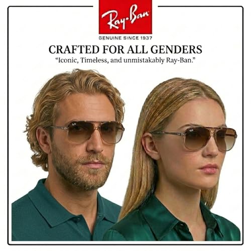 Image of Ray-Ban RB2198 BILL Square Shaped Sunglasses for Men & Women with Official RAYBAN Eyewear Kit