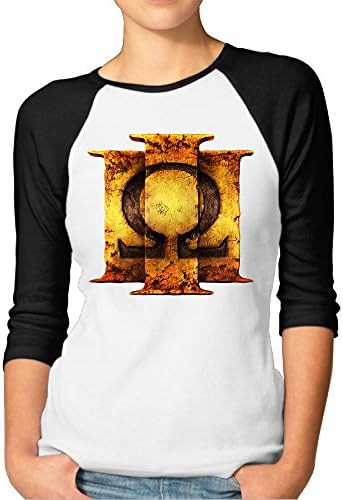 3/4 Sleeve Tops T-Shirts God Of War 3 Remaster Women