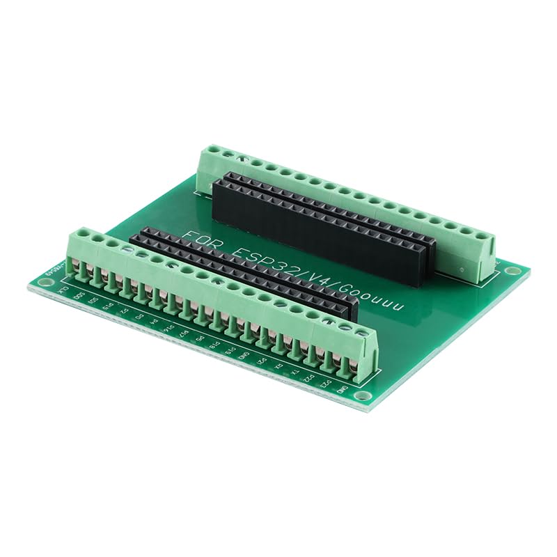 Image of 3Pcs ESP32 38Pin Expansion Board Module Green ESP32 Breakout Board ESP GPIO