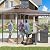 Decomax 8'X8' Grill Gazebo Canopy - Heavy Duty Steel Frame, Double Tiered Grill Canopy for Outdoor Grill W/Shelves, Ceiling Hooks and Ground Stakes, Outdoor Patio Canopy Tent BBQ Gazebo for Backyard