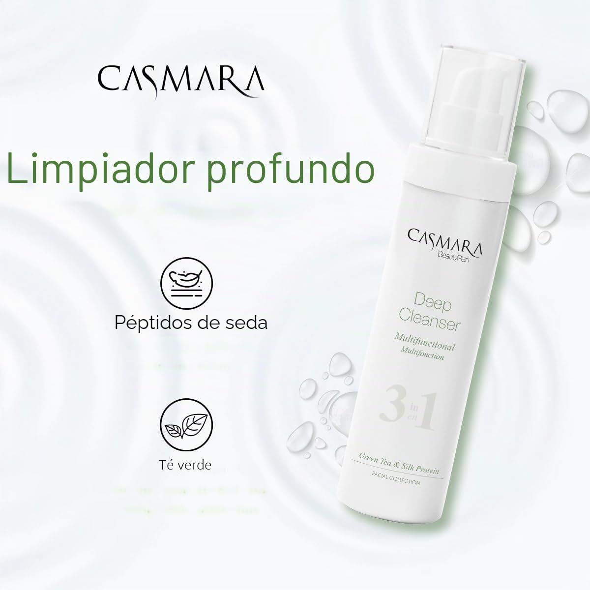 Casmara Nettoyant 3 en 1 Deep Skin Cleanser – 150 ml
