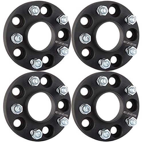 ECCPP 4PCS 20mm 5 lug Hubcentric wheel spacers 5x114.3 to 5x114.3/5x4.5 to 5x4.5 Wheel Spacers Kits with 12x1.5 Studs 67.1mm Compatible with 1980-1995 for Pickup 1995-1997 for Tacoma