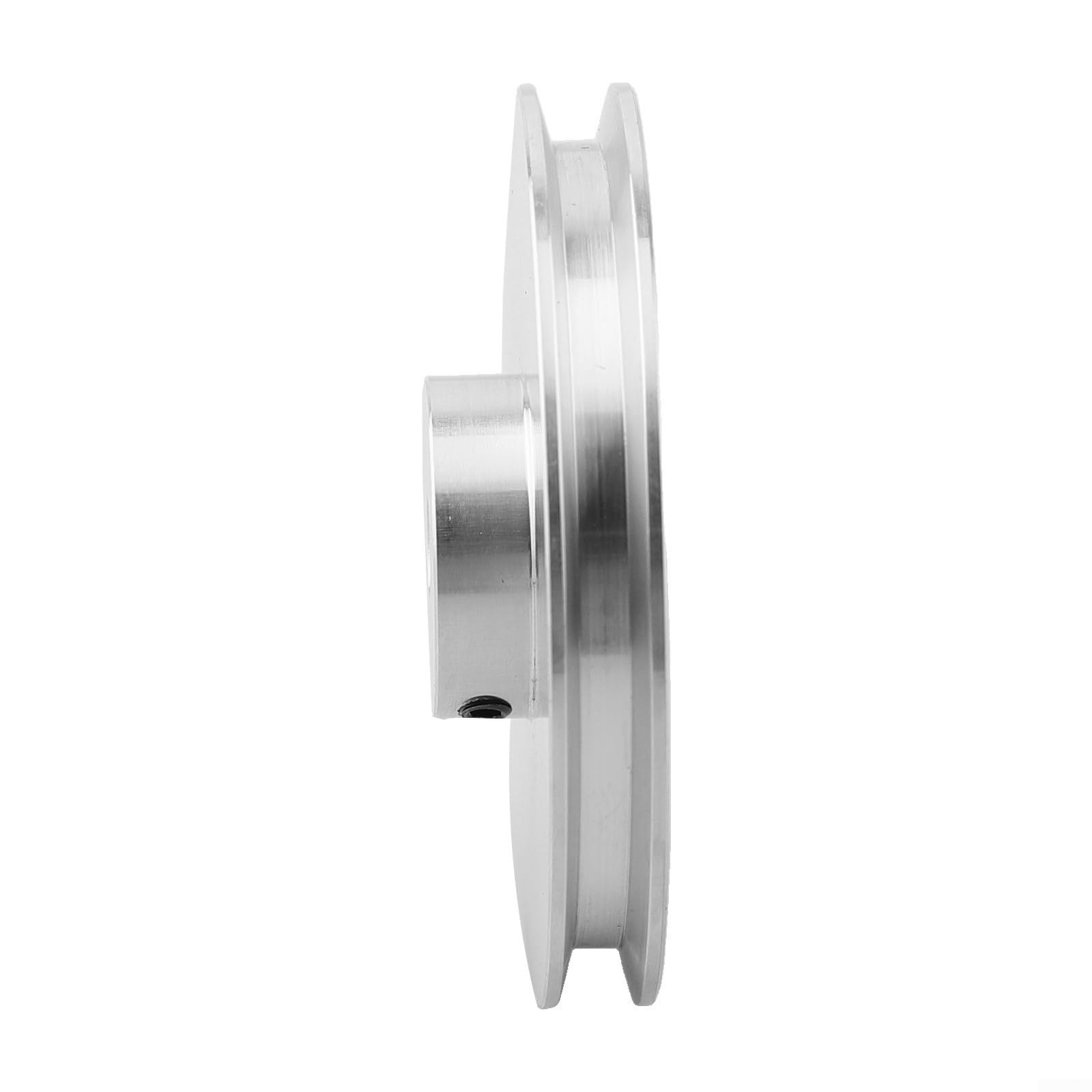 Poulies à rainure en V en aluminium haute performance pour courroies de 6 mm de largeur, tailles allant de 20 mm à 80 mm de diamètre extérieur (80)