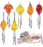 Halloween Windspiel Bastelset - 10-tlg. DIY Für Kinder Mit Farben