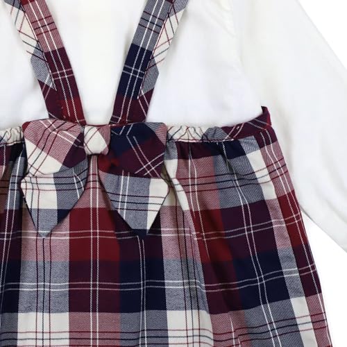 Hope & Henry Layette Baby Girl Long Sleeve Bodysuit and Jumper Set3