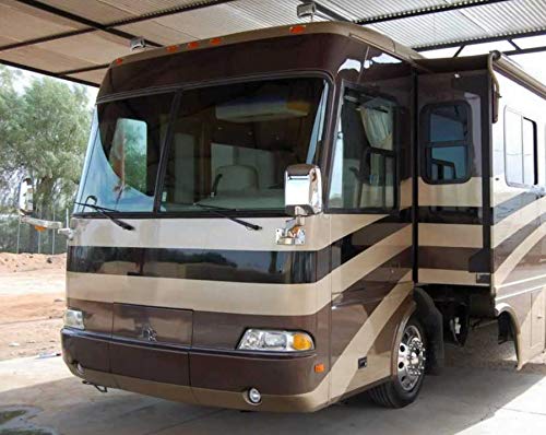 HEADLIGHTSDEPOT Halogen Headlight Compatible with Beaver Motor Coach Monterey 2002-2006 Motorhome RV Includes Left Driver and Right Passenger Side Headlamps - Thumbnail 2