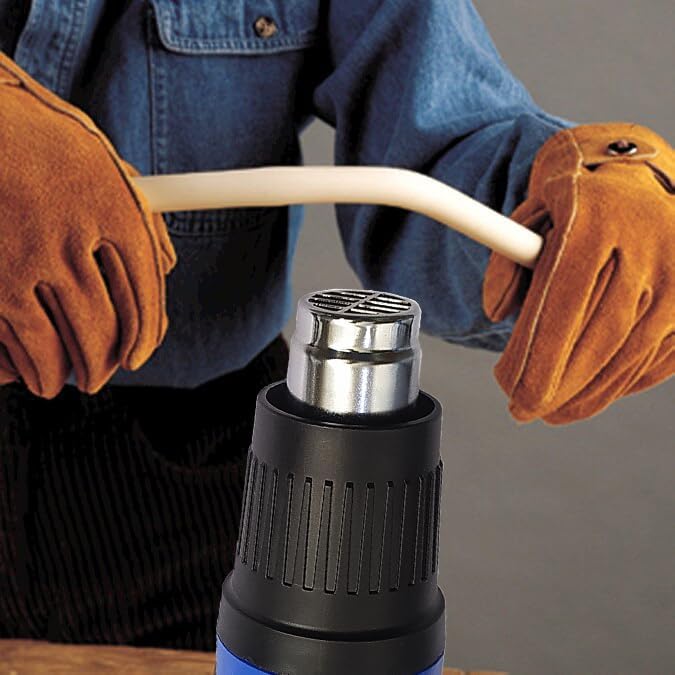 Inditrust 2000 Watt professional heat gun hot air gun with dual temperature setting for Shrink Wrapping, Packing, Paint removal heat gun designed for industrial use BLUE