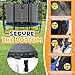 ULTRAPOWER SPORTS Trampoline 12Ft Replacement Safety Enclousure Net for 4 Arched Supports or 8 Straight Poles Round Frame Trampolines (Net Only) …