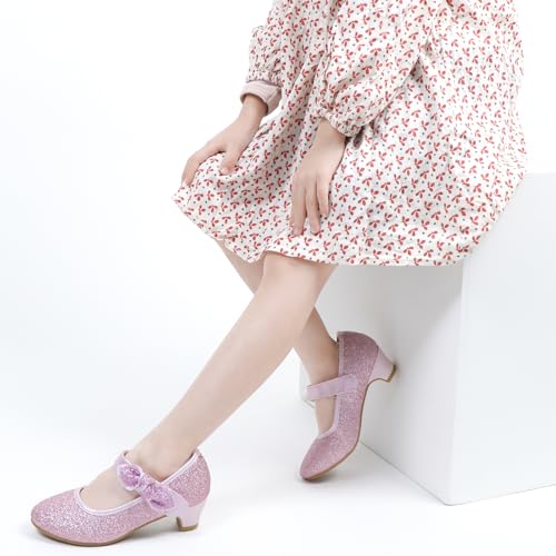 Girls Jasmine Princess Dress Shoes for Toddler/Little Kid/Big Kid 5