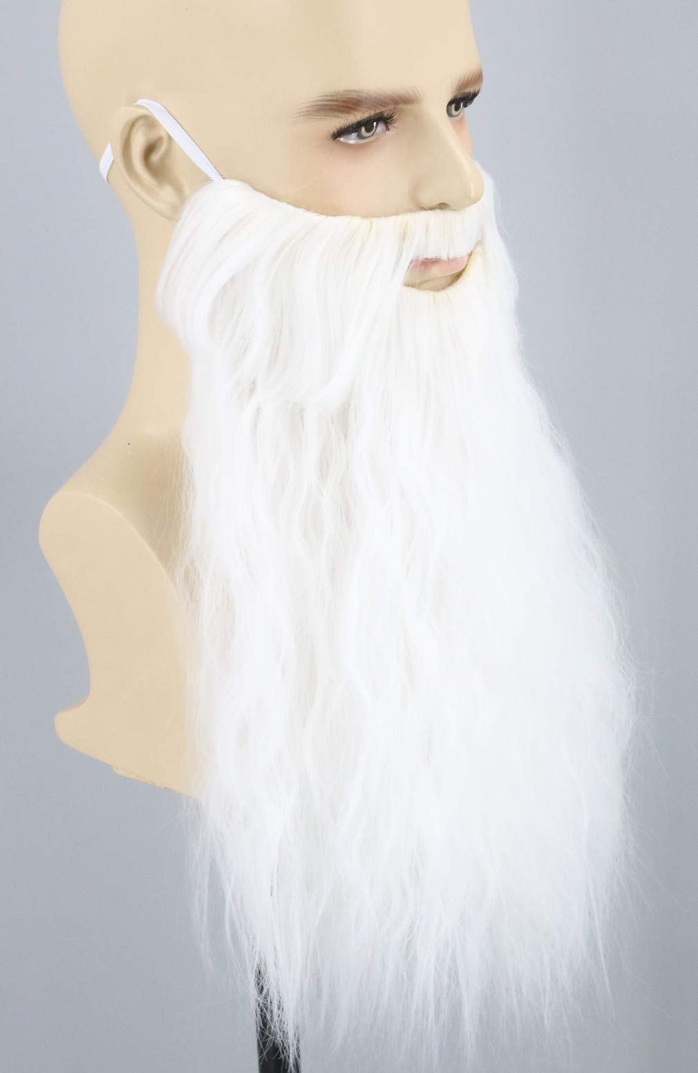 膝&髭　ウィッグ Amazon.co.jp: Topcosplay 原始人 神 老人 海賊 魔法使い コスプレ