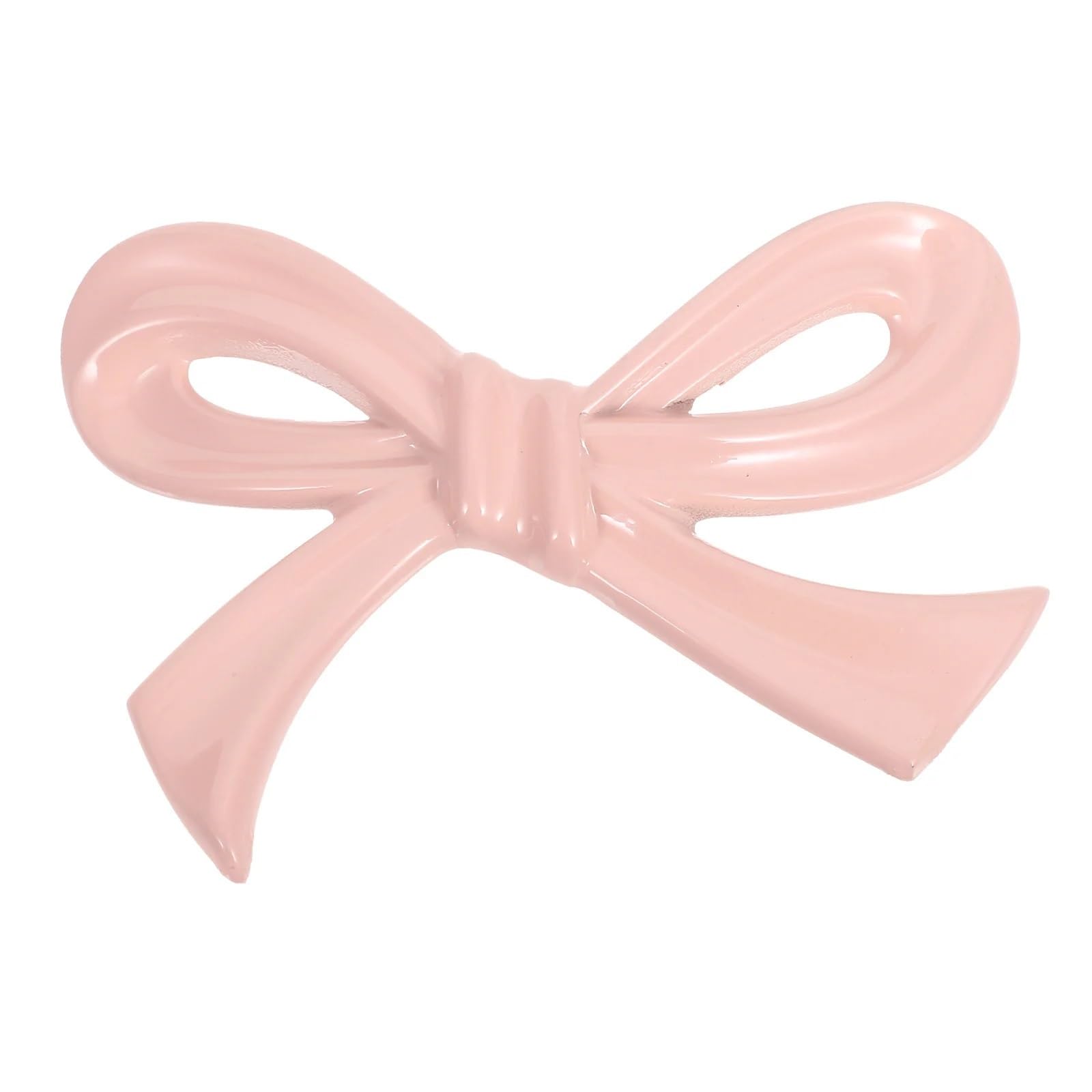 Bouton de tiroir nœud papillon en métal vintage pour commode