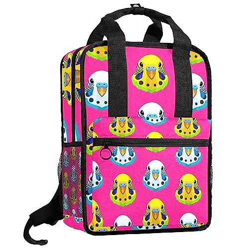 Sac à dos Melopsittacus perruches avec bretelles réglables