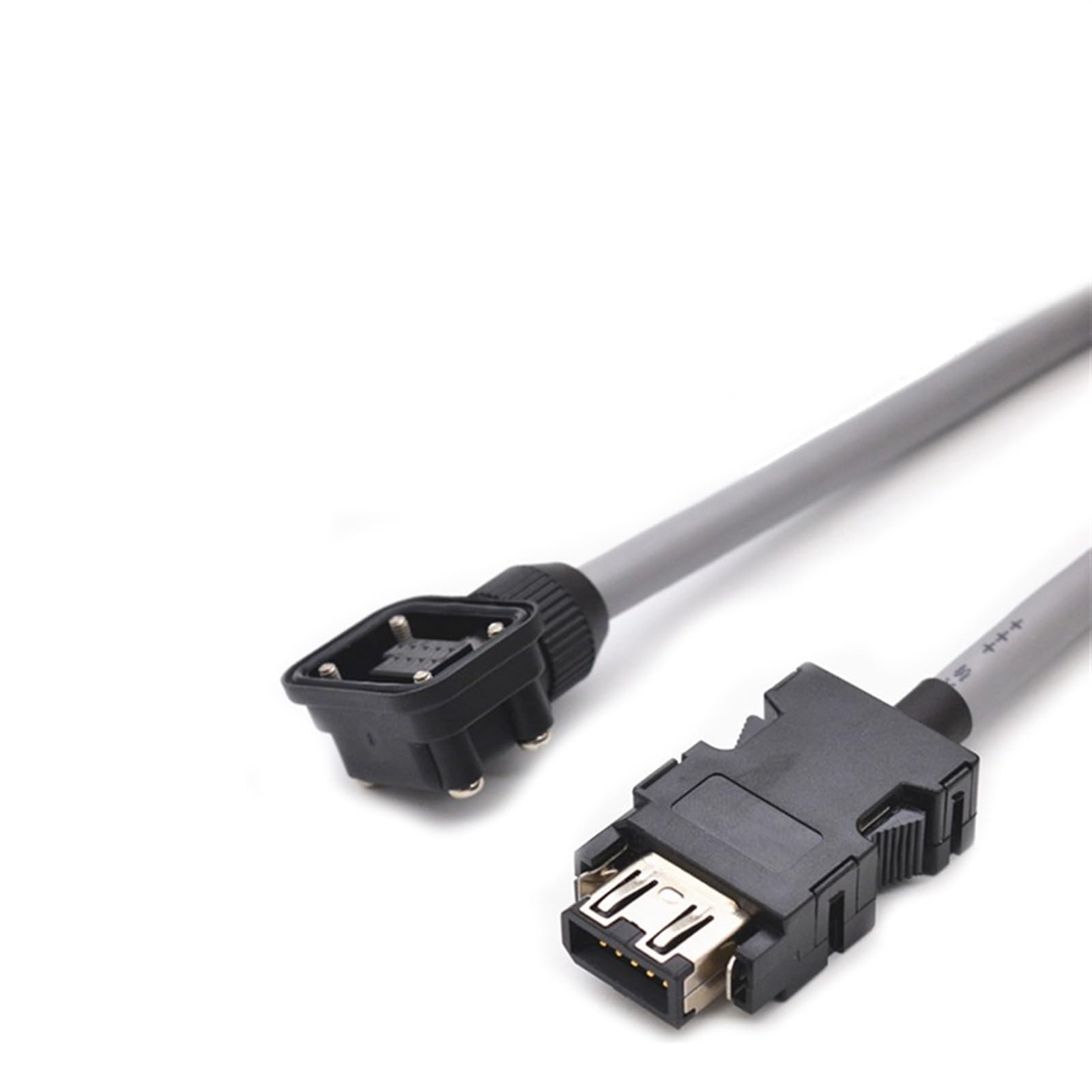 JDOUNFMO Servo Motor Encoder Cable MR-J3ENCBL3M-A1-H MR-J3ENCBL5M-A1-H MR-J3ENCBL8M-A1-H (Color : 8M)