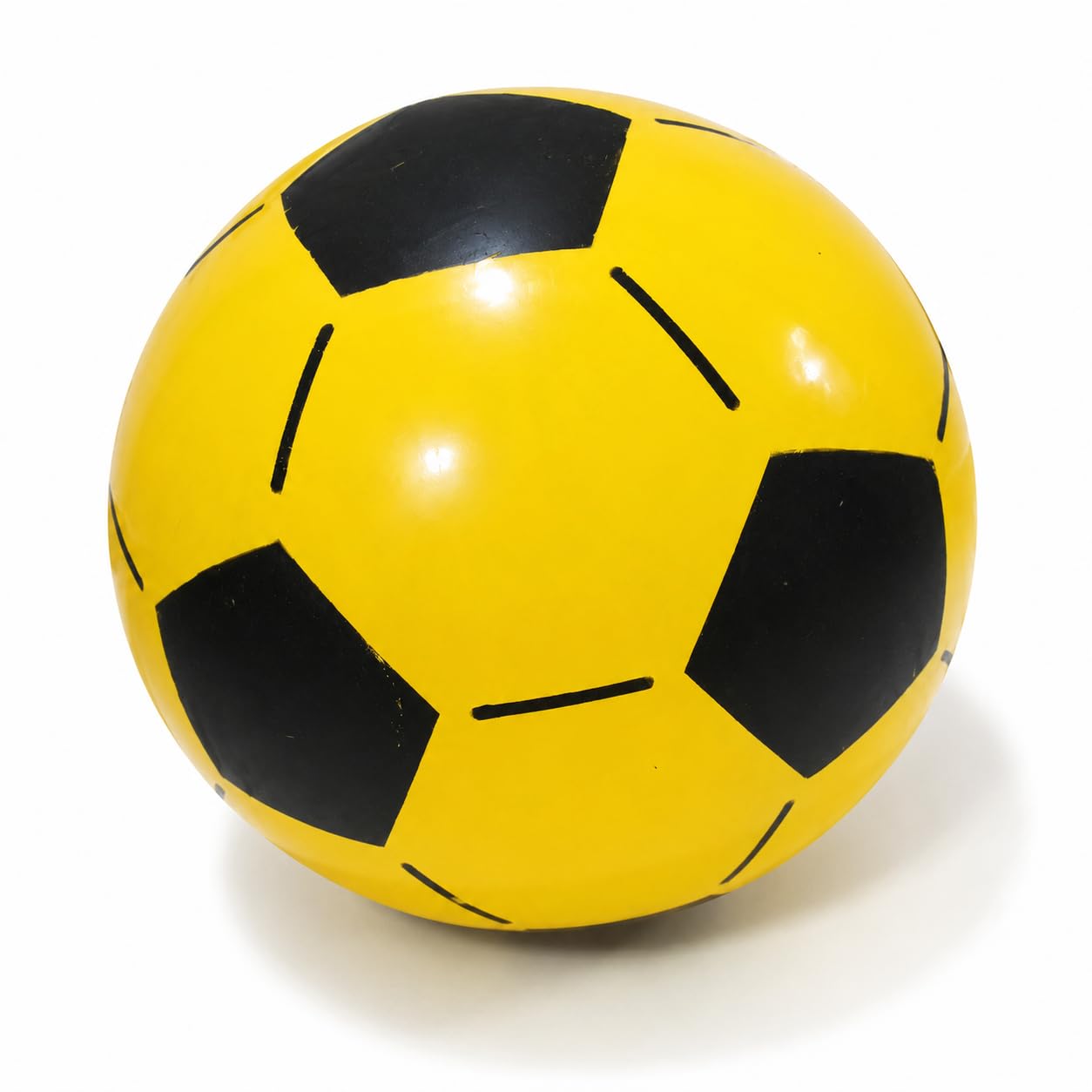 Gym Ball for Exercise with Inflatable Straw, 40 CM Swiss Ball for Yoga, Pilates, Physiotherapy, Core Strength, Stability, Balance, Home Workout and Fitness Training (Medicine Ball_Yellow)-image-23