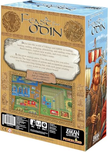 A Feast for Odin Board Game - Viking Saga of Wealth and Glory! Strategy Game, Family Game for Kids & Adults, Ages 14+, 1-4 Players, 30-120 Minute Playtime, Made by Feuerland - Image 7