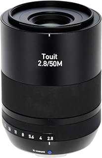 Zeiss Touit 2.8/50M Macro Camera Lens for Fujifilm X-Mount Mirrorless Cameras, Black, (000000-2030-681) Price In India