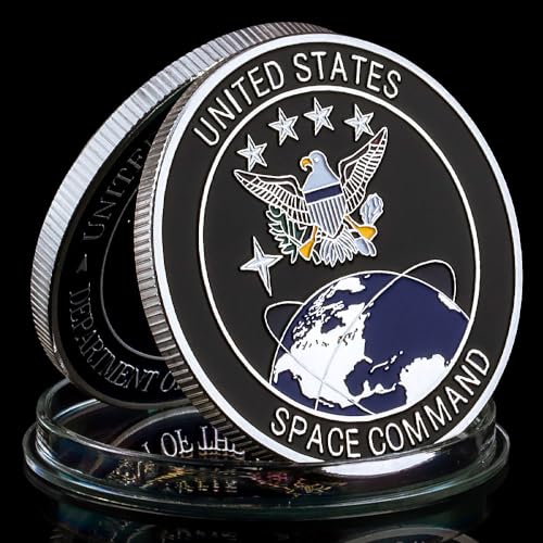 Moneda Conmemorativa Fuerza Espacial Estados Unidos miniatura 6