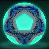 Herenear Ballon de Football en Fluorescence, Ballon de Football Lumineux, Officielle Taill...