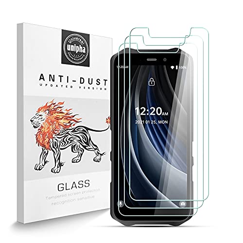 Protector de Pantalla para Oukitel WP12 Pro [3-Pack], Vidrio Templado de 9H Dureza, 2.5D Alta Definicion Alta Sensibilidad, Sin Burbujas Oukitel WP12 Pro Protector de Pantalla Cover