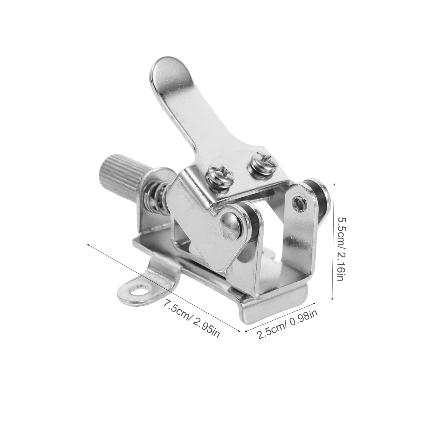 SUPVOX Silver Metal Percussion Mounts Drum Tuning Tool Drum Dampeners Electric Drum Accessories