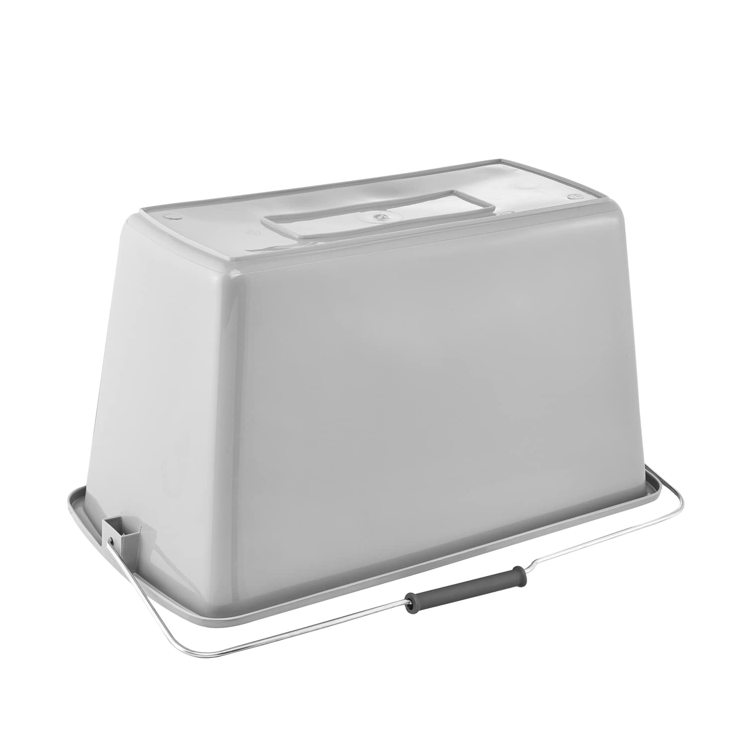 Keeeper Wiadro do czyszczenia gięte, 13 l, prostokątne, polipropylen, 42 x 22 x 22,5 cm, Nordic Grey