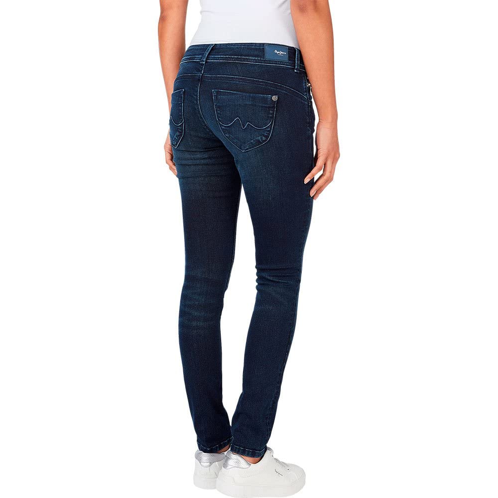 Pepe Jeans Single Button Slim Low Waist - Jeans Mujer