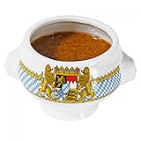 Bavaria Porzellan-Kollektion, bayrische Geschirr-Serie mit Wappen und Löwenkopf
