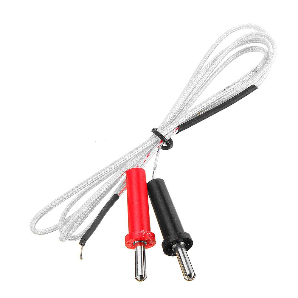 ZJYSM 3pcs Banana Type K Aerofoil Thermocouple TP-01A Temperature Probe Meter for Measuring