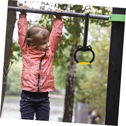 Anillas de gimnasia con correas para entrenamiento en casa miniatura 4