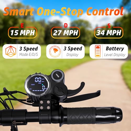 Electric Scooter Adults, 1350 Peak Power, Max 34MPH&37Miles