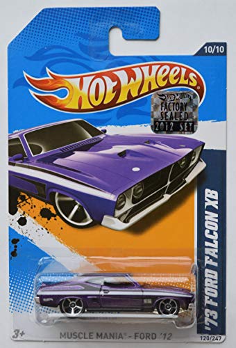 Hot Wheels Ford Falcon XB Metalflake Purple miniatura 1